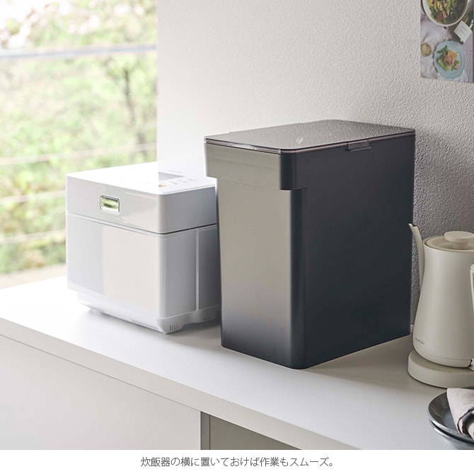 tower タワー 密閉米びつ 10kg 計量カップ付き