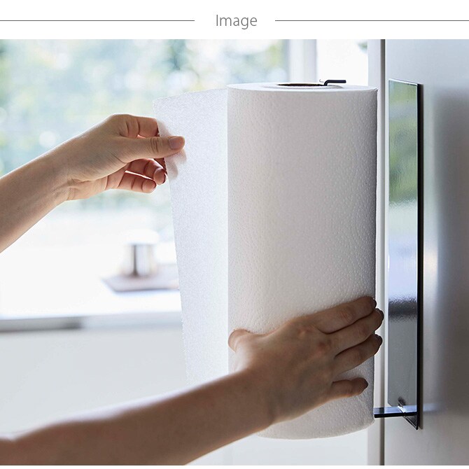 tower タワー マグネットキッチンペーパーホルダー ワイド