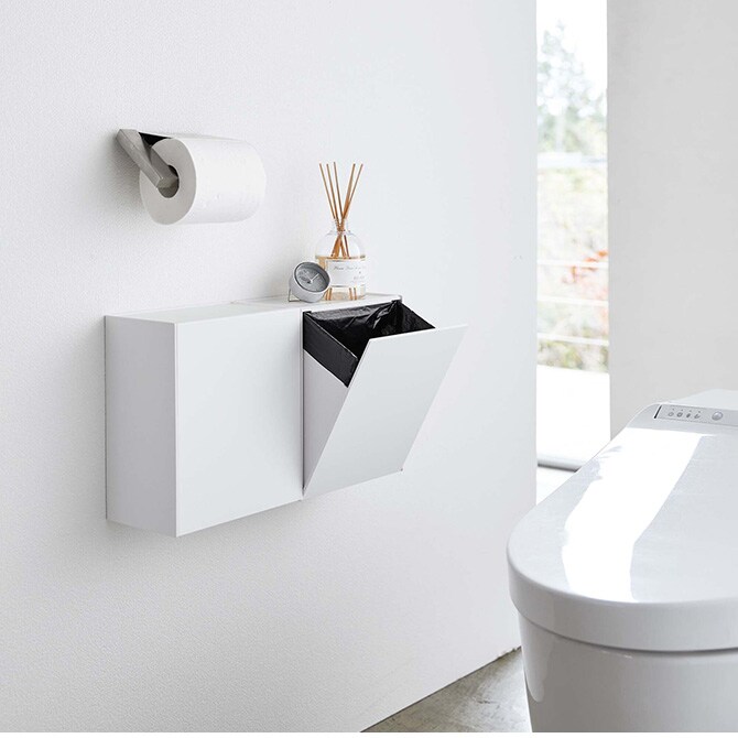 tower タワー ウォールトイレポット&収納ケース