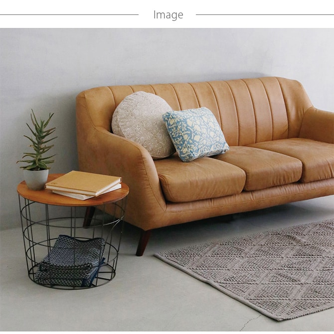 Horn Please ホーン プリーズ コットン フロアマット ダイヤチェック M