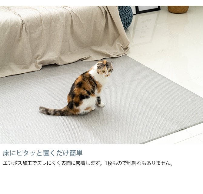 dfang ディパン ペット専用防水クッションマット 140×120cm  犬用 マット 防水 クッション性 抗菌 引っかきに強い 折りたたみ カット可能 滑らない  