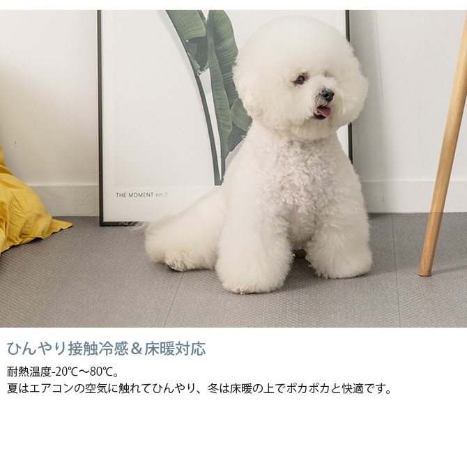 dfang ディパン ペット専用防水クッションマット 140×180cm  犬用 マット 防水 クッション性 抗菌 引っかきに強い 折りたたみ カット可能 滑らない  