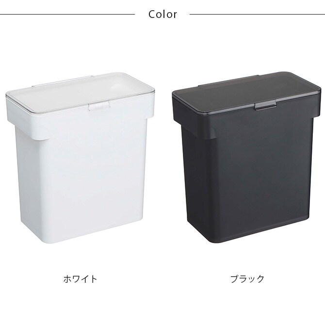 tower タワー 密閉袋ごとペットフードストッカー 3kg 計量カップ付き  ペットフード ストッカー 保存容器 密閉 袋ごと おしゃれ 北欧 計量カップ 白 黒  