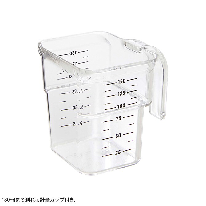 tower タワー 密閉ペットフードストッカー 6.5kg 計量カップ付き  ペットフード ストッカー 保存容器 密閉 おしゃれ 北欧 計量カップ 白 黒 ペット用品  