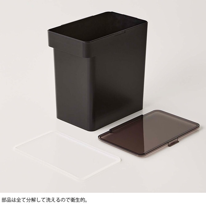 tower タワー 密閉ペットフードストッカー 6.5kg 計量カップ付き  ペットフード ストッカー 保存容器 密閉 おしゃれ 北欧 計量カップ 白 黒 ペット用品  