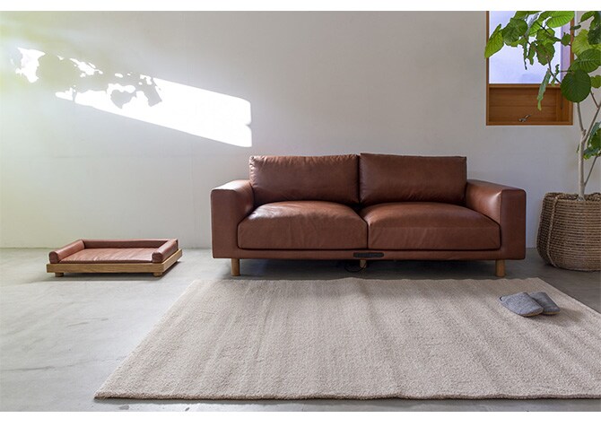 Fumi フミ コンセントの付いたソファ ペット対応素材 交換用カバー 【本体別売】 