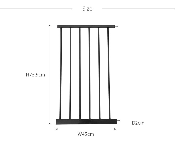 uminecco ウミネッコ ツヤ消し スチールゲートII専用拡張フレーム 45cm