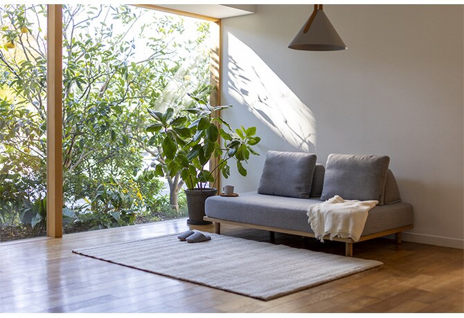 Fumi フミ 無駄のないソファ 背 交換用カバー 【本体別売】 