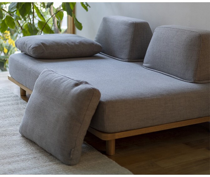 Fumi フミ 無駄のないソファ 背 交換用カバー 【本体別売】 