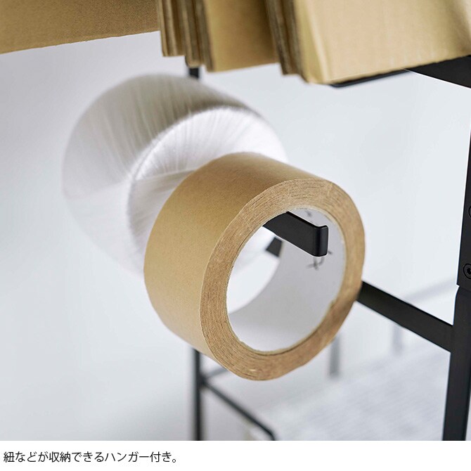 tower タワー ダンボール＆新聞ストッカー 