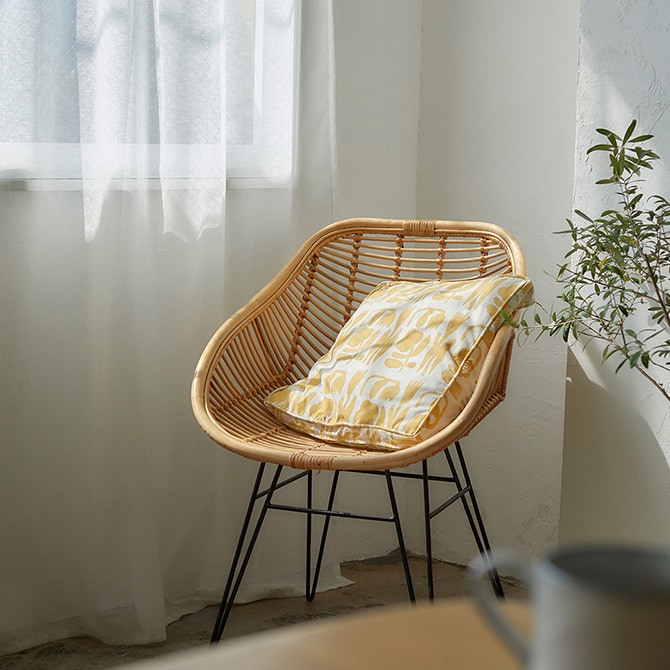 Horn Please ホーン プリーズ クッション ニュイ スクエア