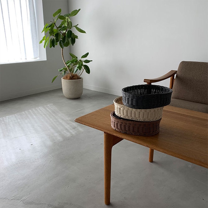 KLEANE キレーネ 抗菌 オーバルかご S 