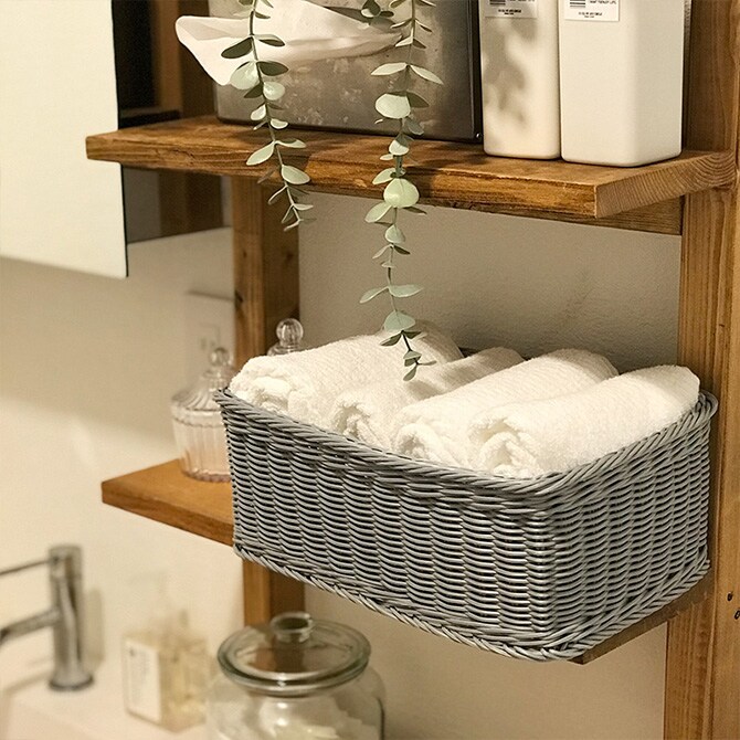 KLEANE キレーネ 抗菌 スクエアかご L 