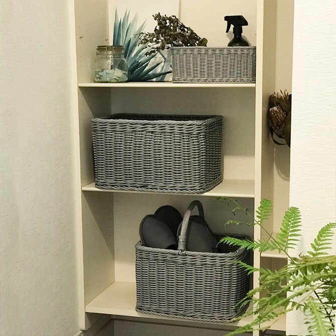 KLEANE キレーネ 抗菌 ストレージかご L 