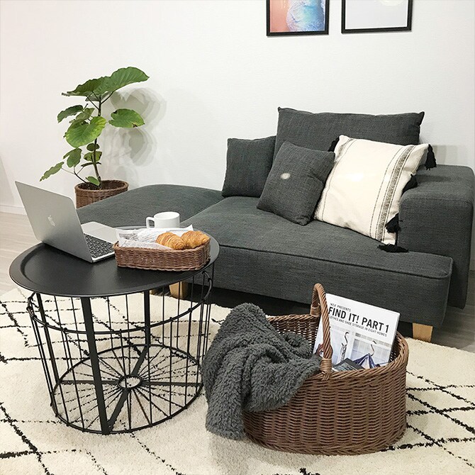 KLEANE キレーネ 抗菌 オーバルバスケット 