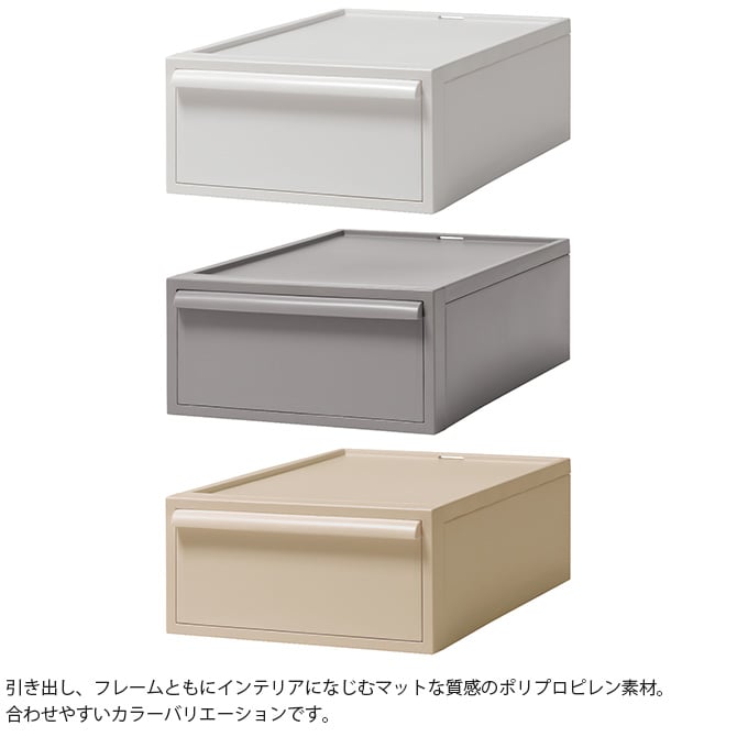 like-it ライクイット クローゼットシステム 引出し S