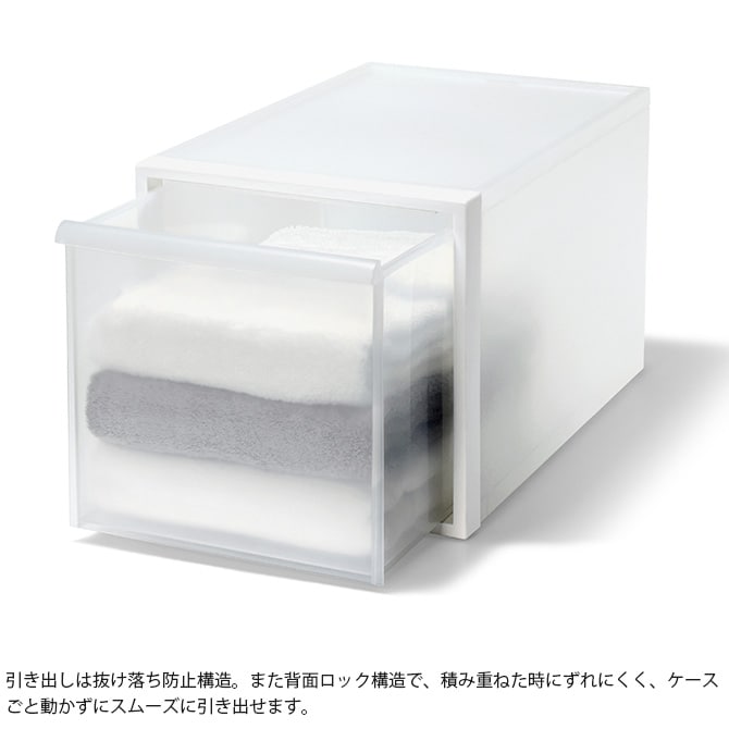 like-it ライクイット クローゼットシステム 引出し L 同色2個セット 