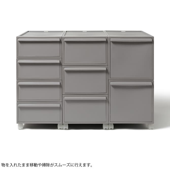 like-it ライクイット クローゼットシステム専用 キャスター 4個セット 