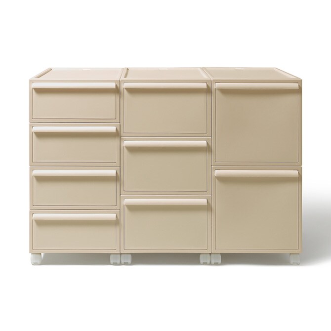 like-it ライクイット クローゼットシステム専用 キャスター 4個セット 