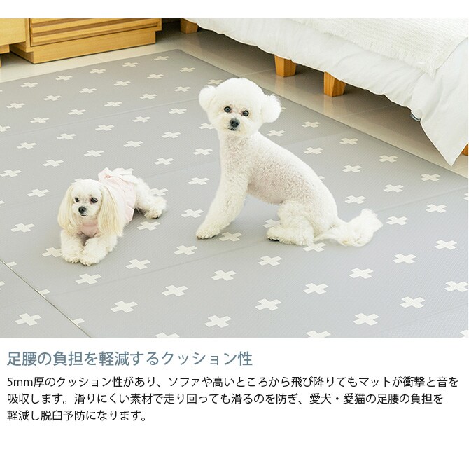 dfang ディパン ペット専用防水クッションマット 100×120cm 犬用 猫用 マット ペットマット 防水 引っかきに強い 抗菌 接触冷感 ホットカーペット対応 床暖房対応