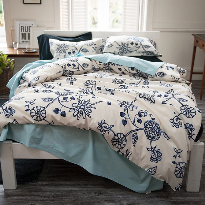 Fab the Home ファブザホーム 掛け布団カバー シングル用 エイジア 