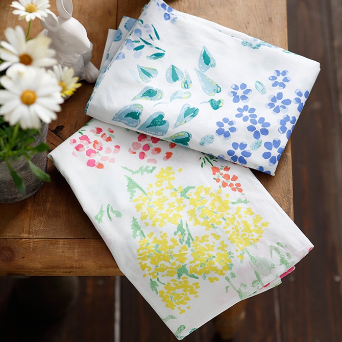 Fab the Home ファブザホーム ピローケース M ガーデンズ