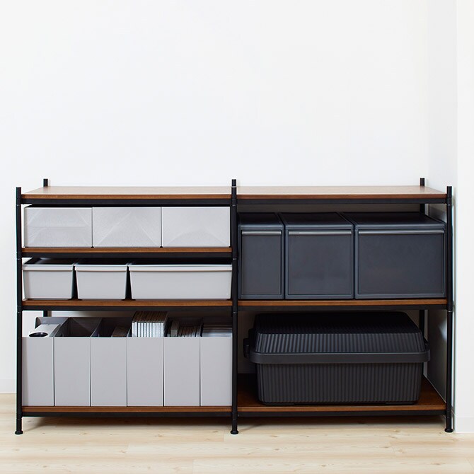 like-it ライクイット スタックアップコンテナー 53 インナーボックスセット  コンテナボックス 大容量 ガレージ 収納 防災 アウトドア キャンプ用品 ガーデニング用品 ストッカー ポリプロピレン  