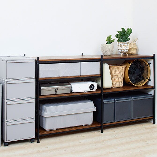 like-it ライクイット スタックアップコンテナー 53 インナーボックスセット  コンテナボックス 大容量 ガレージ 収納 防災 アウトドア キャンプ用品 ガーデニング用品 ストッカー ポリプロピレン  