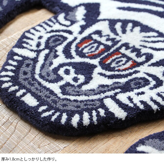 DETAIL ディテール TIBETAN タイガーラグ S