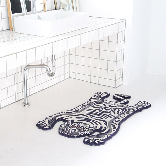 DETAIL ディテール TIBETAN タイガーラグ S