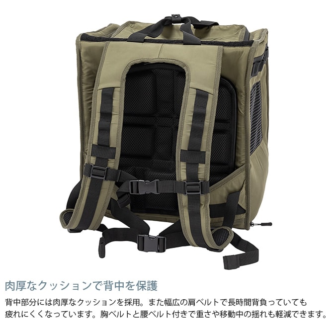 MANDARINE BROTHERS マンダリンブラザーズ エクスパンダブルバックパック 犬用 猫用 ペットキャリー リュック バックパック 簡易ケージ 災害時 避難 拡張 かっこいい