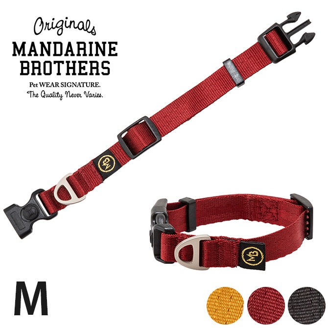 MANDARINE BROTHERS マンダリンブラザーズ クラシック首輪 M