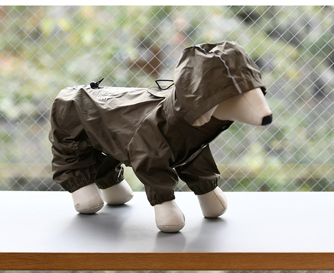 MANDARINE BROTHERS マンダリンブラザーズ フード一体型レインスーツ L、XL、XXL