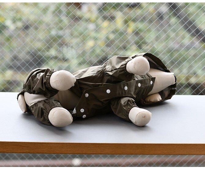 MANDARINE BROTHERS マンダリンブラザーズ フード一体型レインスーツ L、XL、XXL