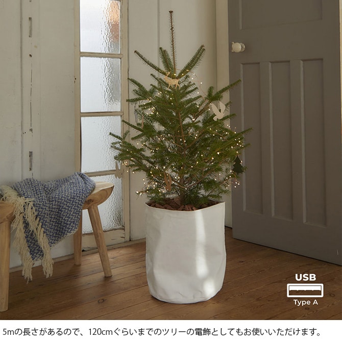 shesay シセイ 部屋を彩る 枝のLEDデコレーションライト グロート 5m 