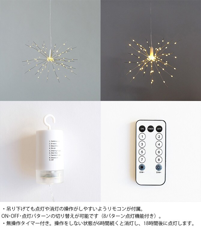 shesay シセイ 部屋を彩る 枝のLEDデコレーションライト ブルーミング L 