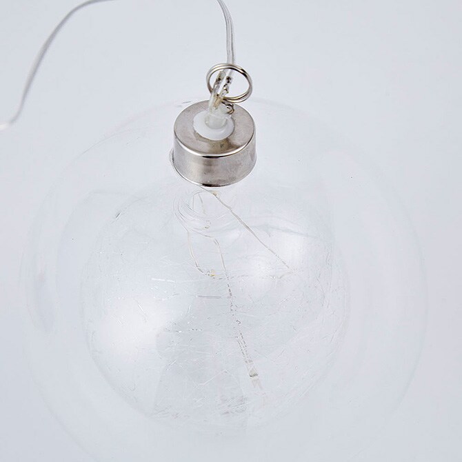 shesay シセイ 幻想的な光が広がる LEDライト ダブルガラス ファイバーボール