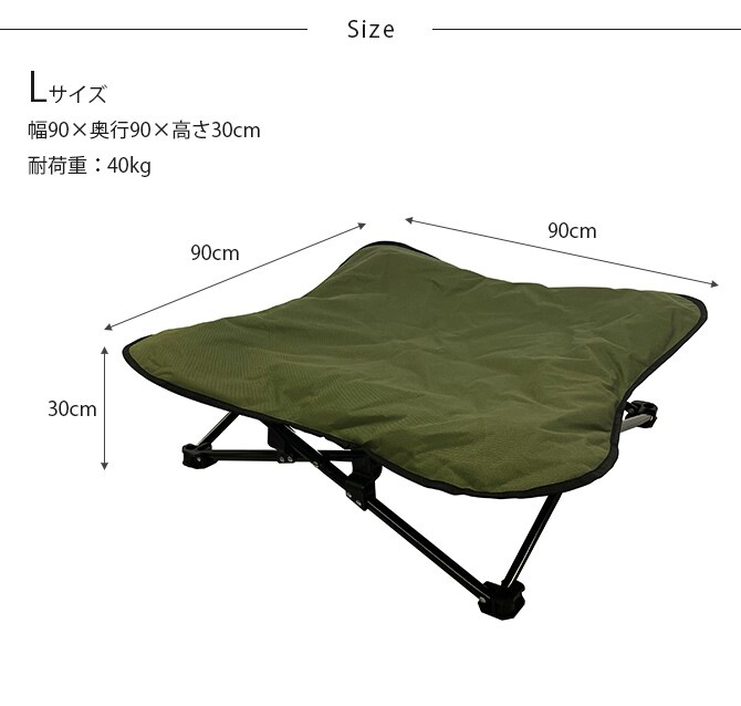 Wanyanya わにゃにゃ ペットコット Lサイズ 