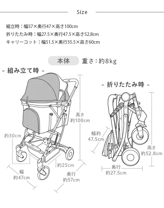 Wanyanya わにゃにゃ 2WAY ペットカート