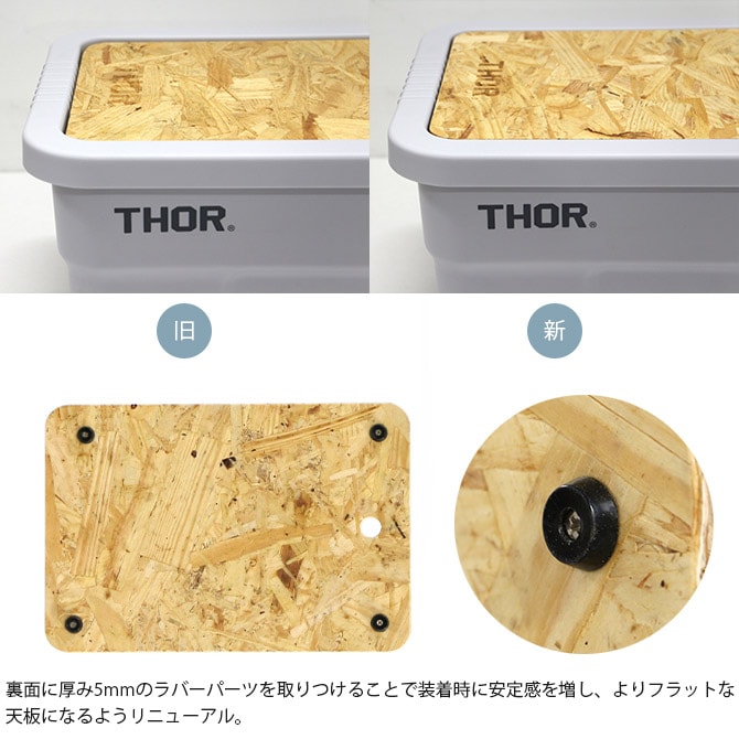 THOR ソー TOP BOARD FOR LARGE TOTES 22L 【本体別売】