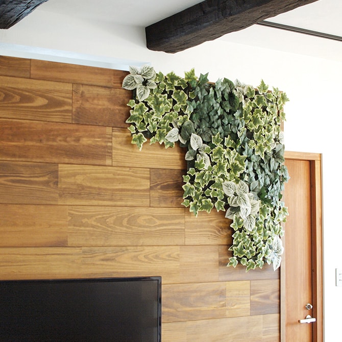 消臭アーティフィシャルグリーン 壁掛け連結 単品