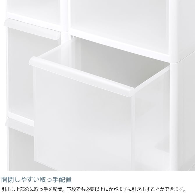 like-it ライクイット スリムストレージ ファイントールストッカー  隙間収納 キッチン収納 チェスト ストッカー 3段 おしゃれ すき間収納 洗面所 ポリプロピレン スリム  