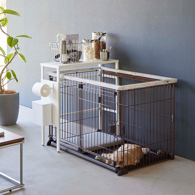 tower タワー 伸縮ペットケージ上ラック用 オプションパーツ