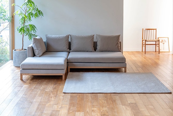 Fumi フミ 整うソファ コーナー ペット対応素材 交換用カバー 