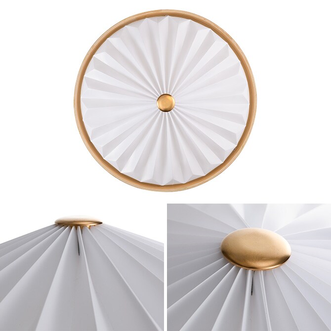 Another Garden アナザーガーデン ウッドプリーツ シーリングライト  シーリングライト おしゃれ 北欧 調光 調色 電球色 リモコン リビング 照明 インテリア  