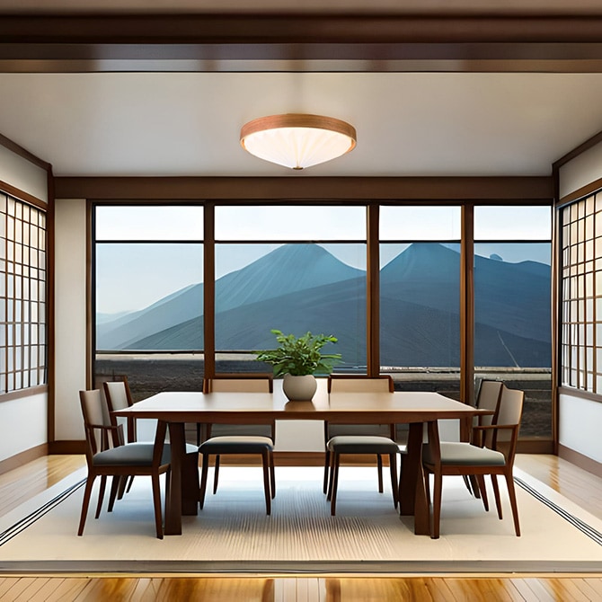 Another Garden アナザーガーデン ウッドプリーツ シーリングライト  シーリングライト おしゃれ 北欧 調光 調色 電球色 リモコン リビング 照明 インテリア  