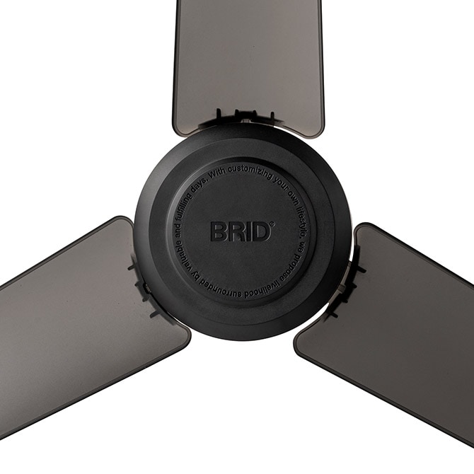 BRID ブリッド GENERAL ダクトレールファン DCモーター ベーシック 直径40cm ファン ダクトレール専用 DCモーター おしゃれ 軽量 リモコン 工事不要 コンパクト 簡単設置 エコ