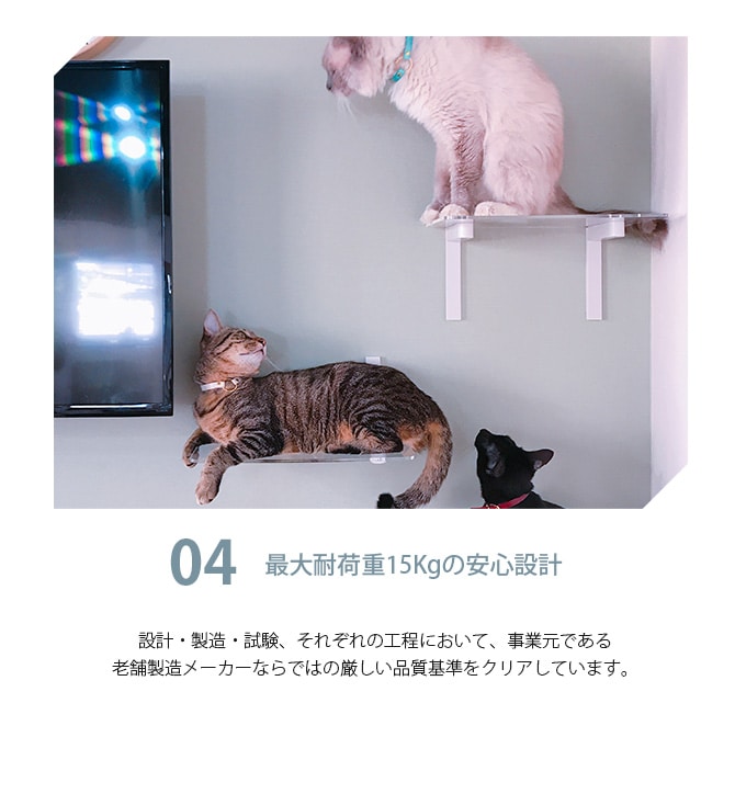 animacolle アニマコレ キャットラダー キャットステップ 猫用 猫 ステップ 階段 シンプル おしゃれ 白 モノトーン 賃貸