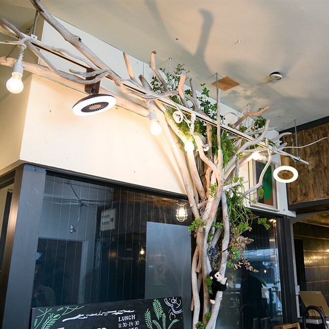 LEDシーリングファンライト UZUKAZE mini