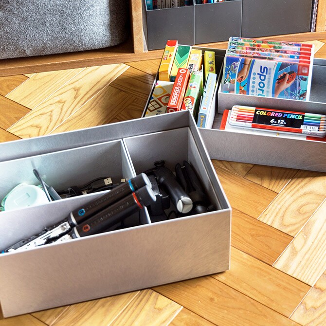 like-it ライクイット タイディアップボックス ボックス浅型 単品 